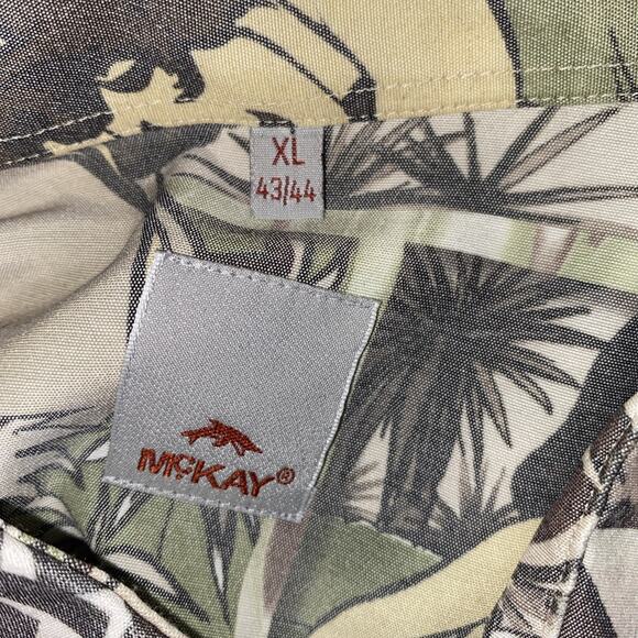 Vintage McKay Button Down Cartoon Shirt, Size Mens XL (43-44) - Picture 8 of 10